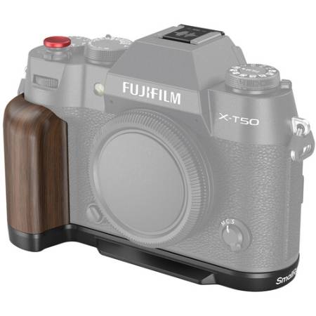SmallRig 4784 - Drewniany uchwyt w kształcie litery L do Fujifilm X-T50 Czarny_4